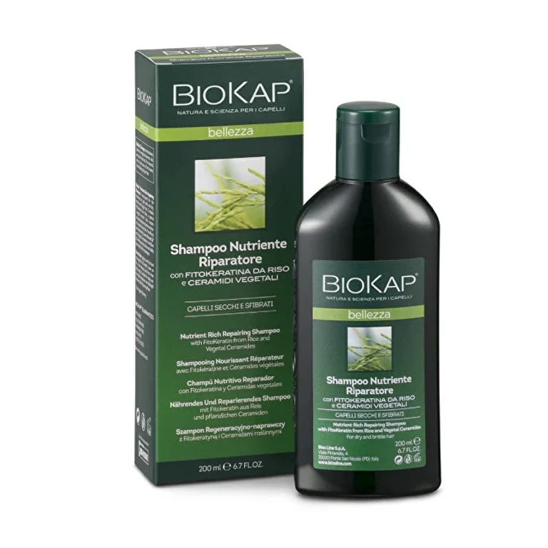 Nourishing and regenerating hair shampoo 200 ml