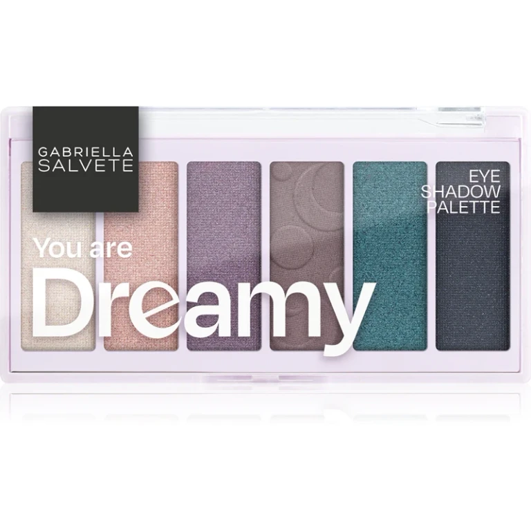 6 Shades Eyeshadow Palette Color 03 Moon 12 g