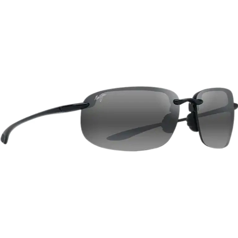 Maui Jim Ho'okipa XLarge Nuetral Grey Rectangular Mens Sunglasses 456-02 67
