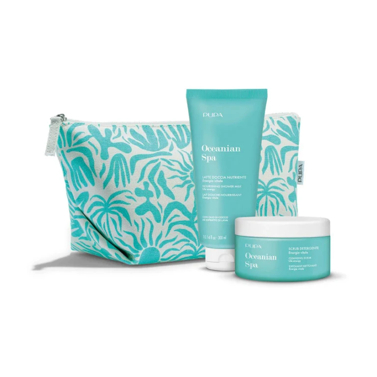 Oceanian Spa Scrub Cleanser 250 Ml + Nourishing Shower Milk 300 Ml 1 unit