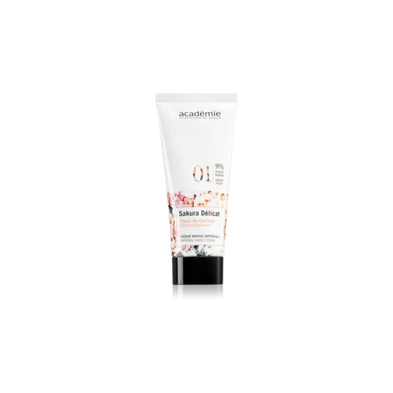 Sakura Délicat Imperial Hand Cream Moisturizing Cream for Hands and Nails with Vitamin E 30 ml