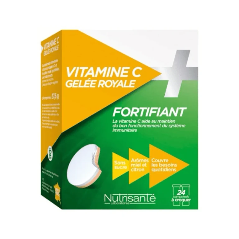 Vitamin C + Real Jelly - Strengthening 24 tablets masticabii