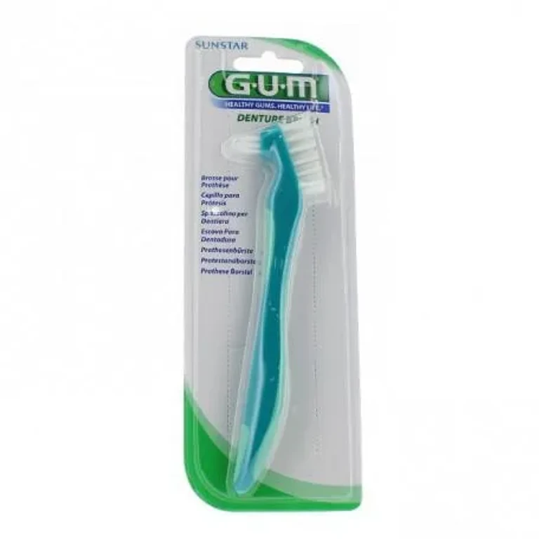 Toothbrush for gum prostheses