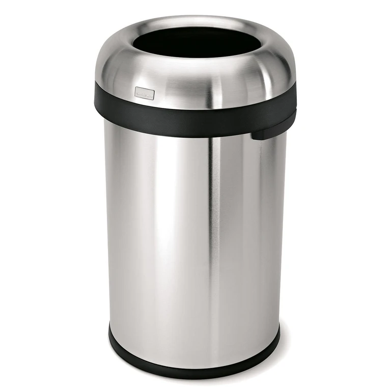 23-Gal. Stainless Steel Bullet Open Can