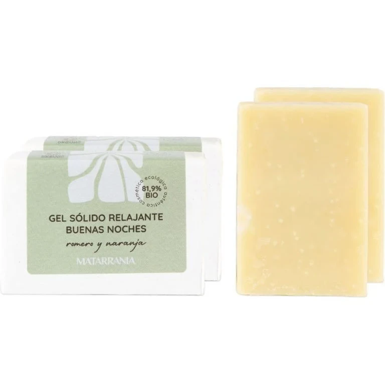 BUENAS NOCHES Solid Organic Shower Gel, 120 ml