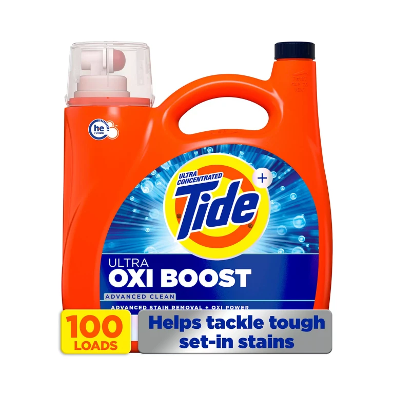 Ultra Oxi Boost Liquid Laundry Detergent, 100 loads, 128 fl. oz.