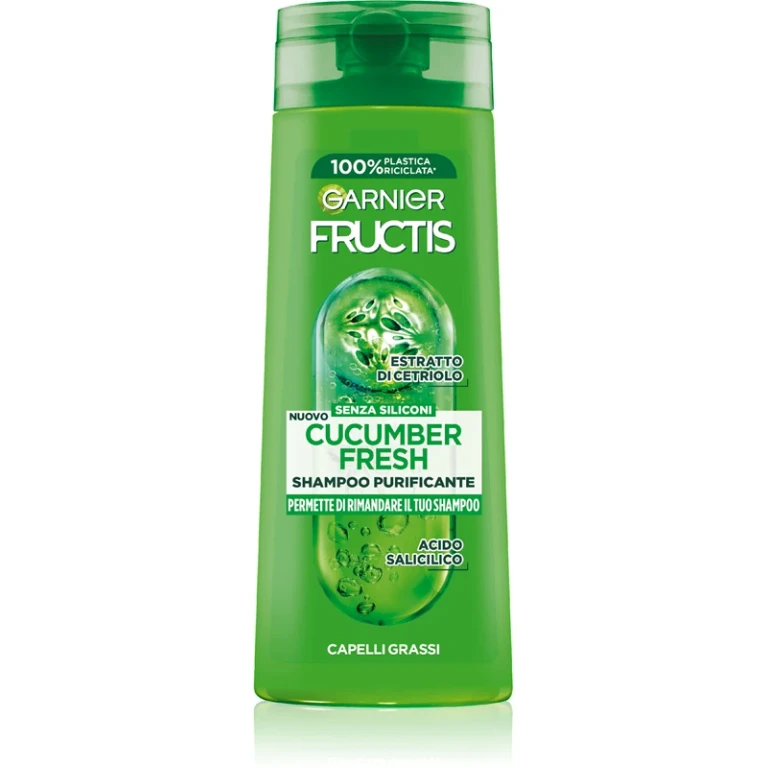 Fructis Fresh Cucumber Strengthening Shampoo 250 ml