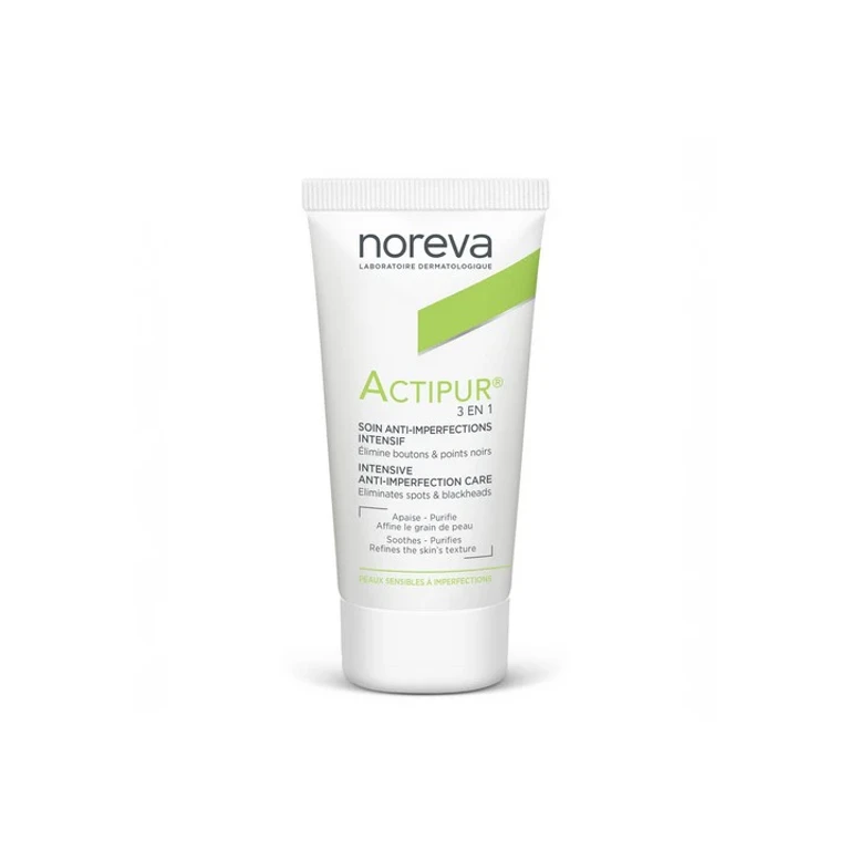 Noreva Actipur 3in1 Intensive Anti-Imperfection Treatment Skin Sensitive to Imperfections 30ml