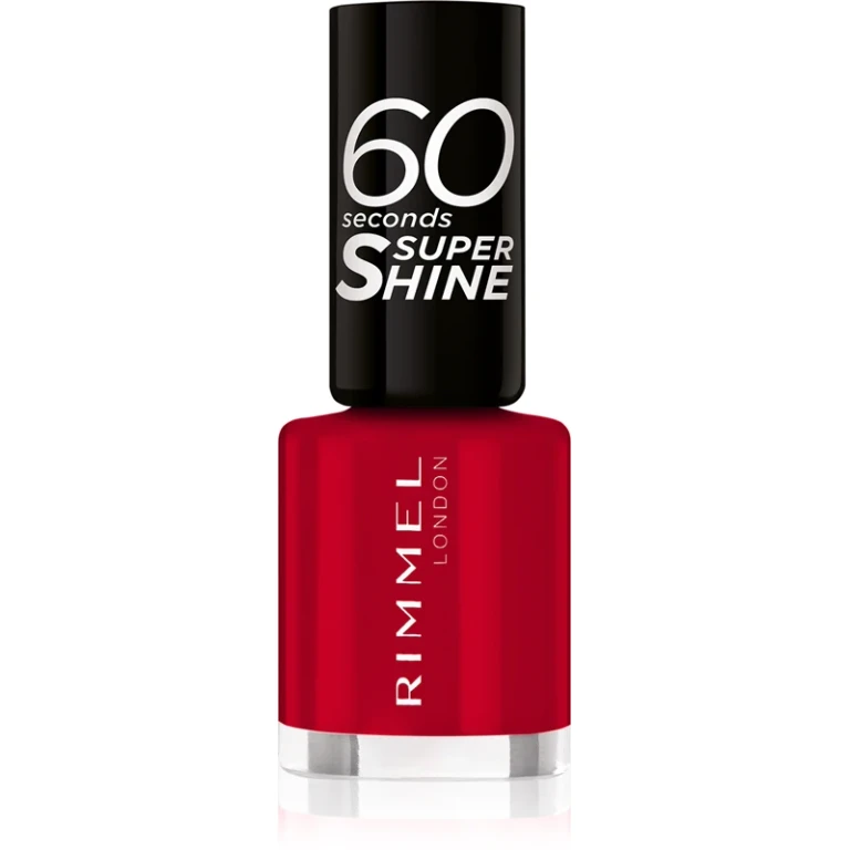 60 Seconds Super Shine - Nail Polish 8 ml 313 Feisty Red