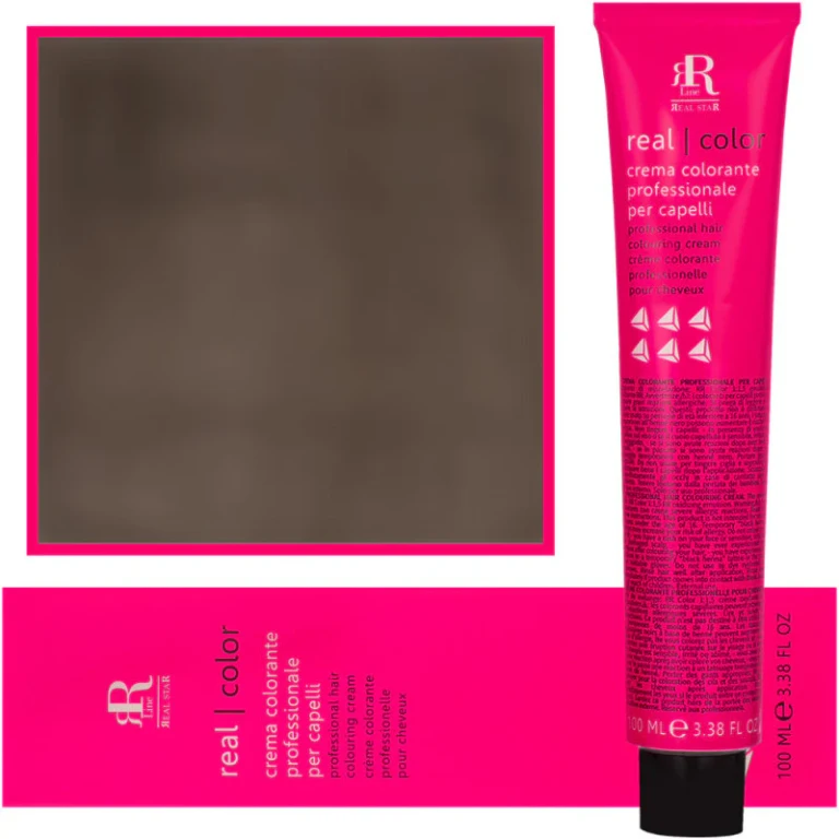 Cream hair dye RR Line 100ml 6.01 | Dark ash blonde naturale