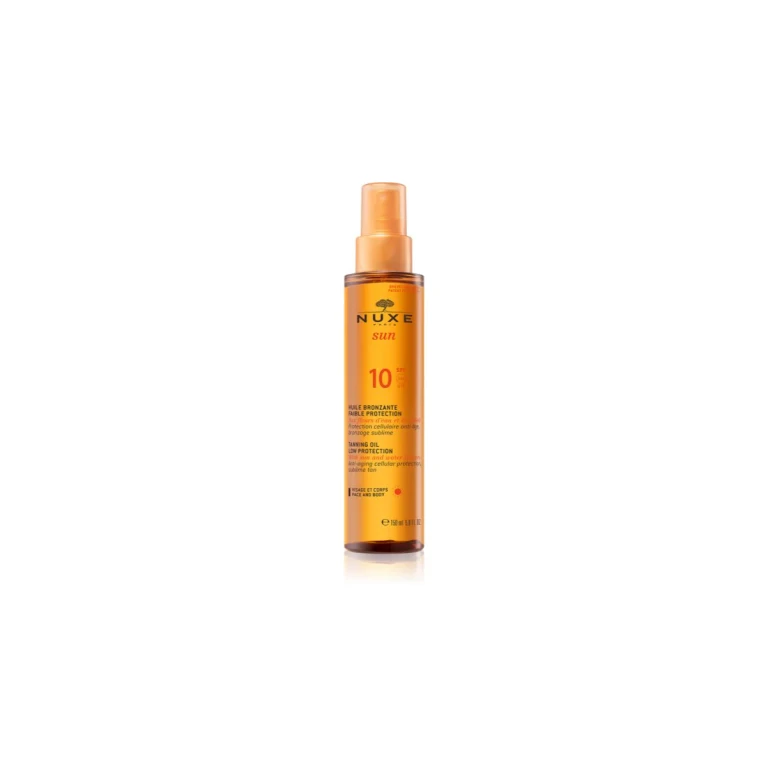 Sun SPF10 Tanning Solar Oil for Face & Body 150ml