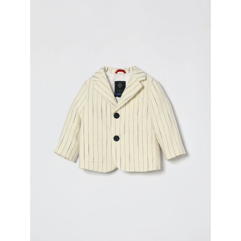 Jacket Kids color Yellow Cream (FY2504I0323101BL)