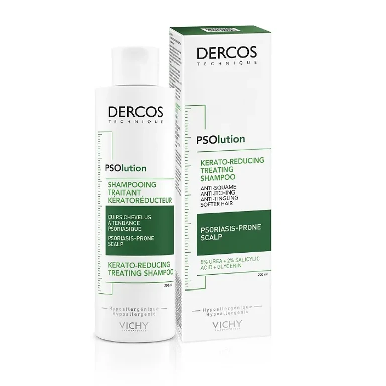 Dercos Psolution Shampoo Keratolytic Treatment 200ml