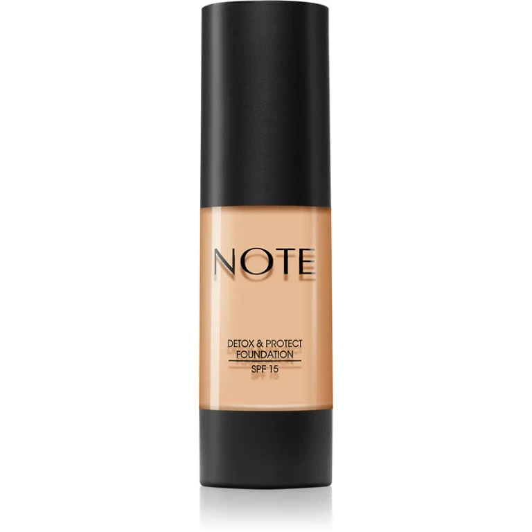 Detox & Protect liquid foundation with matte finish SPF 15 color 02 Natural Beige 30 ml