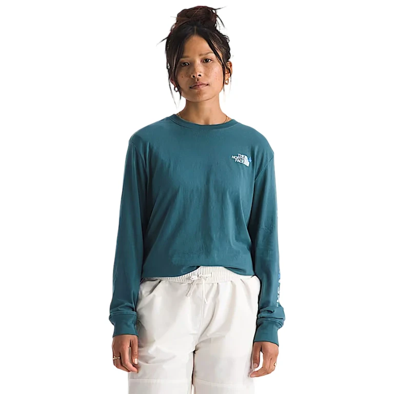 Evolution Butterfly Long-Sleeve Graphic T-Shirt - Women's