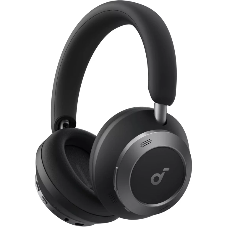 Space One Pro Bluetooth Wireless FlexiCurve Over-Ear Headphones with Adaptive Active Noise Cancelling