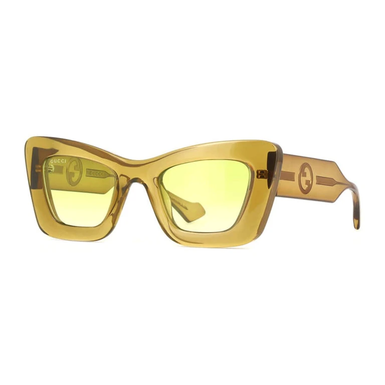 Ladies Black Cat Eye Sunglasses GG1552S 004