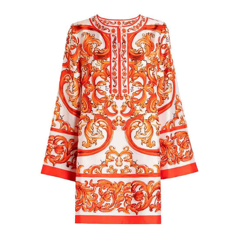 Robe Au Genou - Blanc (F61A2TGDDRES9000)