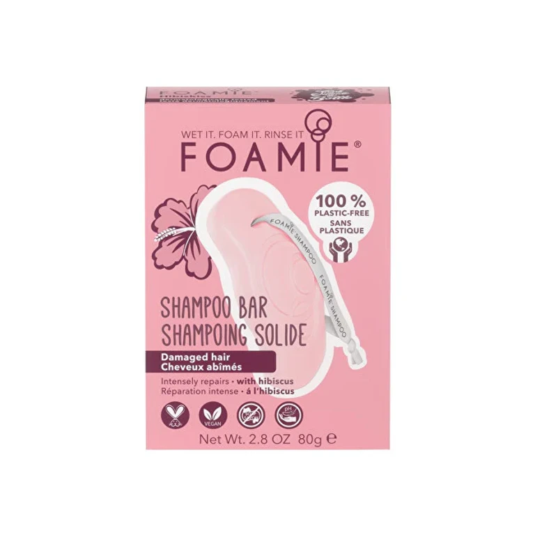 Shampoo for Damaged Hair Hibiskiss (Solid Shampoo) 80 G