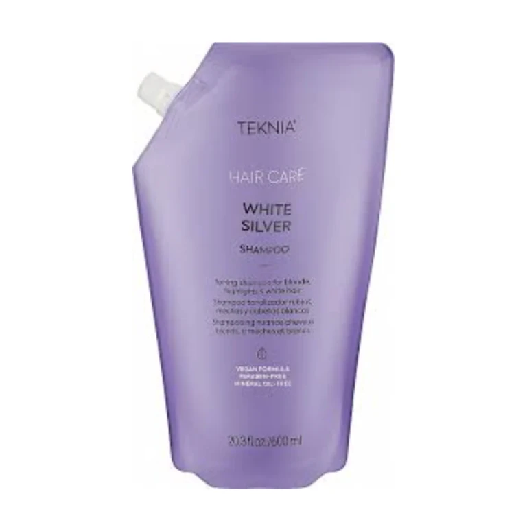 Teknia White Silver Shampoo Refill 600 ml