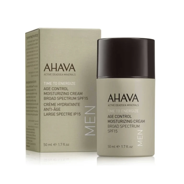 Ahava Men Time To Energize SPF15 - Energizing cream for men - 50 ml