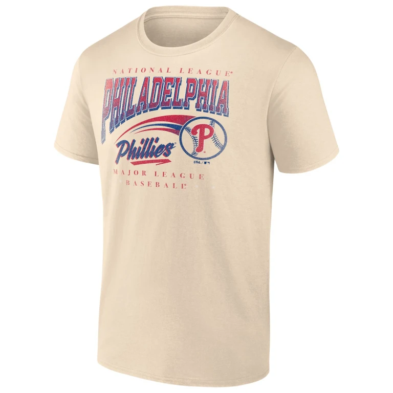 Short Sleeve TeePhiladelphia PhilliesS:- Cream, S