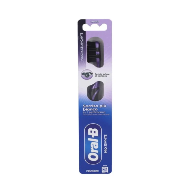 Spazzolino Oral B Pro 3D White Charcoal Medium