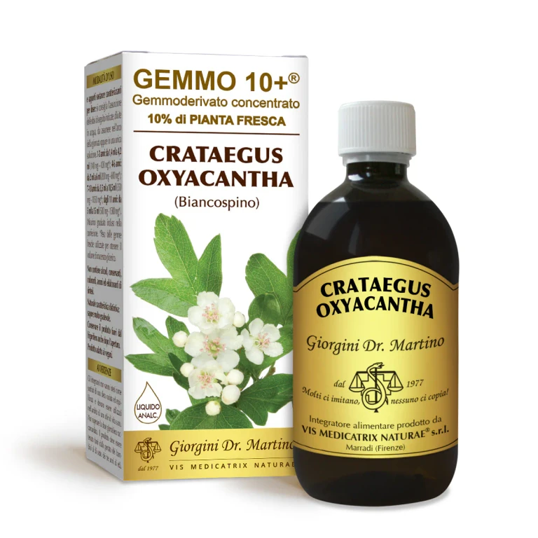 gemmo 10+ hawthorn 500 ml non-alcoholic liquid