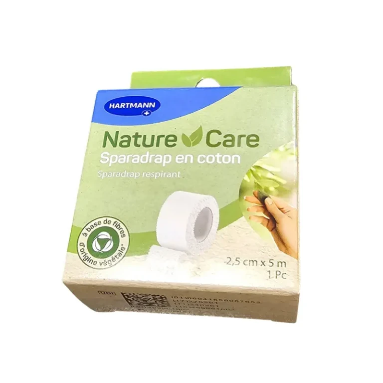 Nature Care Sparadrap 100% Cotton Fastening Tape 2.5Cm X 5Cm