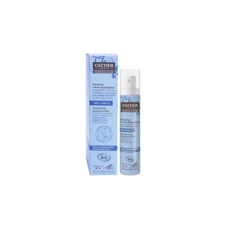 Cattier Organic Sleeping Crème Hydratante 50ML