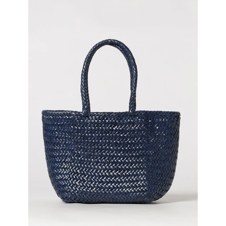 Grace Bag in Woven Leather (68813NAVY)