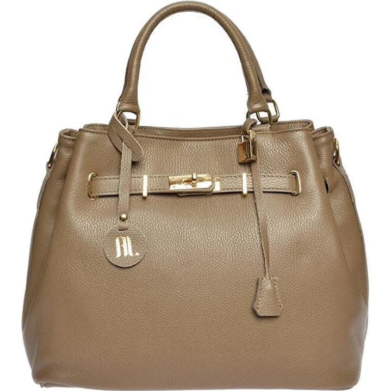 Women's Leather Handbag mud