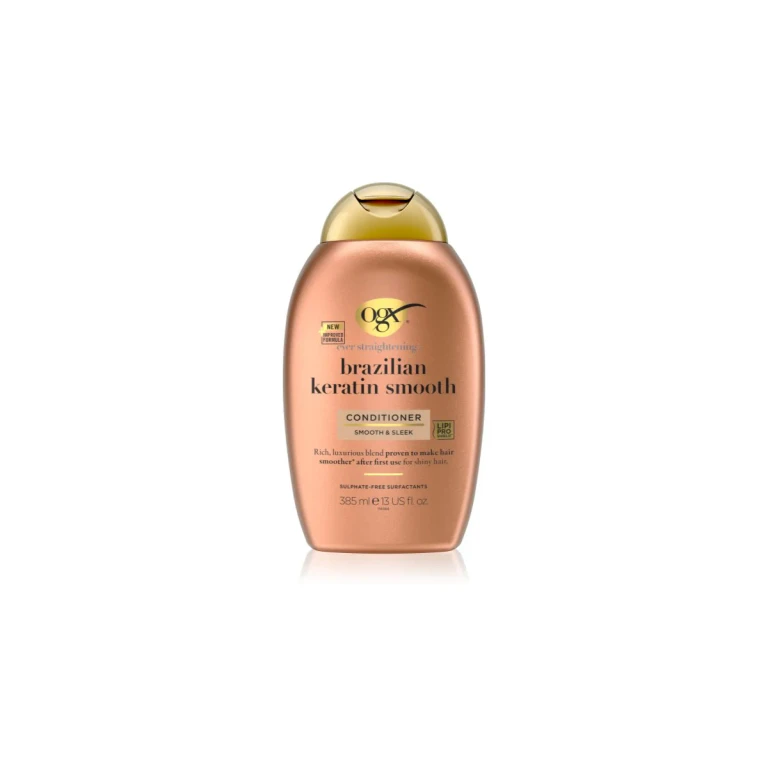 Brazilian Keratin Smooth Smoothing Conditioner for Shiny and Soft Hair 385ml