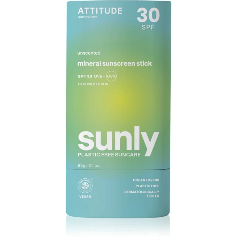 Sunly Stick Mineral Tanning Cream Stick SPF 30 Fragrance Free 60g