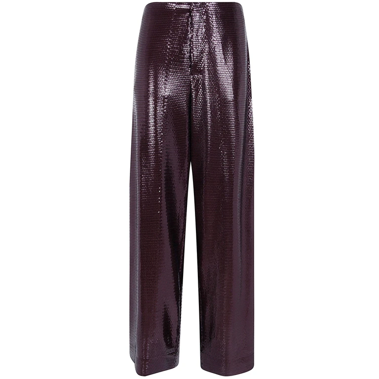 Trousers Paillettes Su Jersey