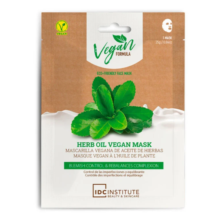 Herb Oil Vegan Mask Controls Imperfections and Rebalances the Complexion 25g