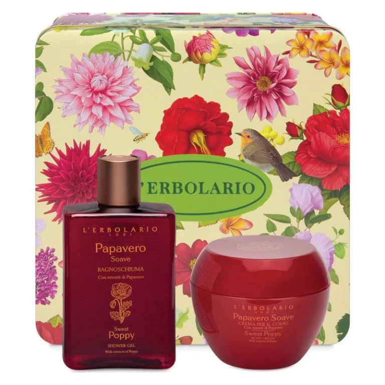 Soave Poppy Set Shower Gel 250 ml + Body Cream 200 ml