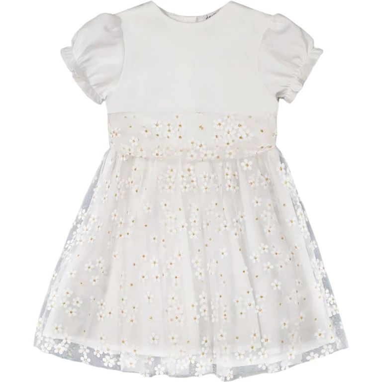 Puff Sleeve Dress - Little Girl