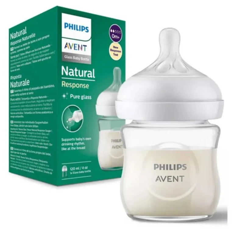 Natural Glass Bottle Response From Birth 120ml