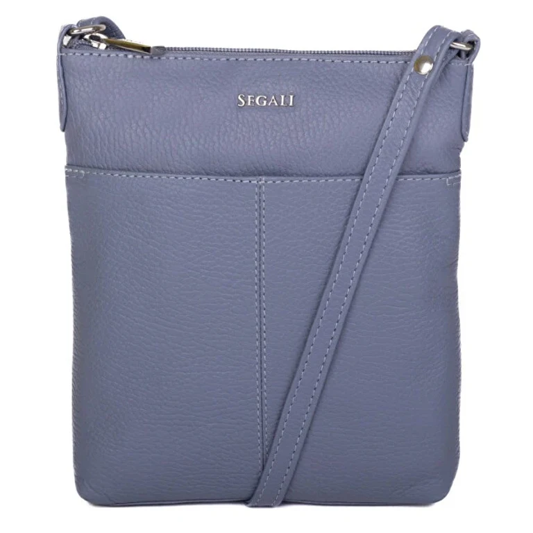 Women's Leather Crossbody Bag Lavender