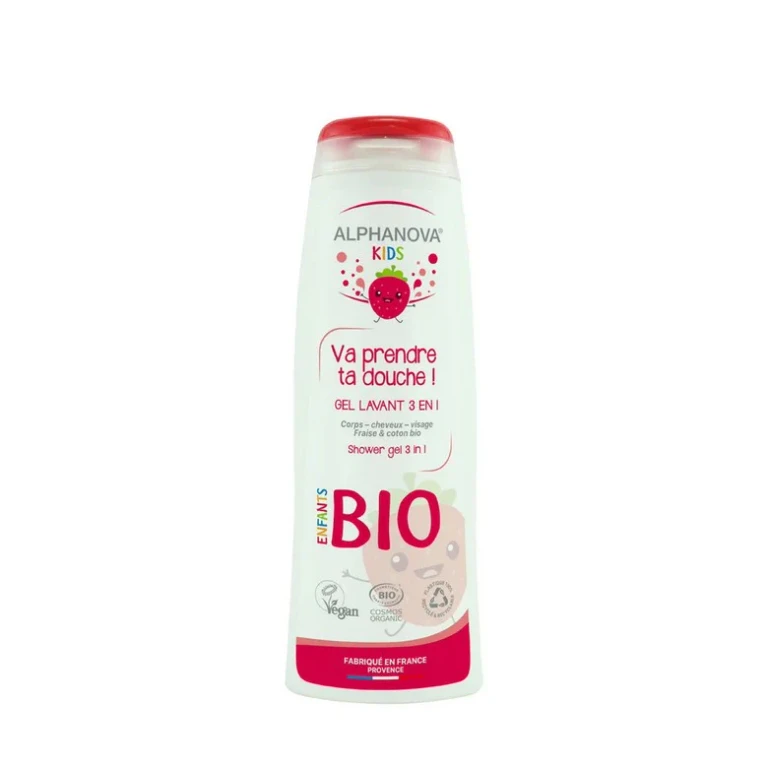 Kids Washing Gel 3 in 1 Strawberry 250 ml