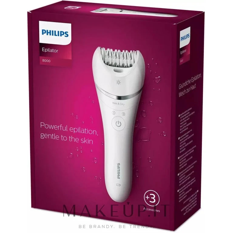 Series 8000 BRE700/00 Wet & Dry epilator BRE700/00