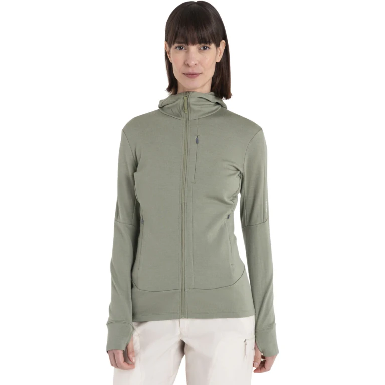 Merino 260 Quantum Long Sleeve Zip Hoodie - Women's
