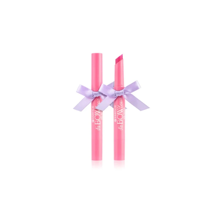 essence FaBOWlous glossy lipstick color 01 Be My Bow Bae