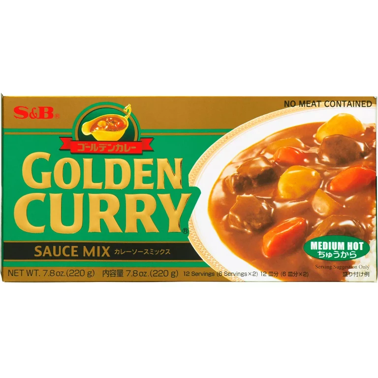 Golden Curry Sauce Mix, Medium Hot, 7.8 oz., 2 pk.
