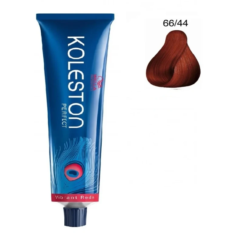 Professionals Koleston Perfect Permanent Hair Color 66/44 Dark Intense Red Blonde 60 ml