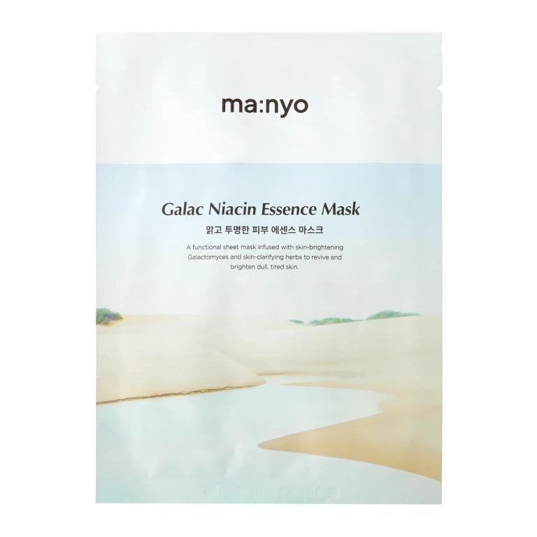 Galac Niacin Essenza Maschera in Tessuto Illuminante 30g — Maschera in tessuto