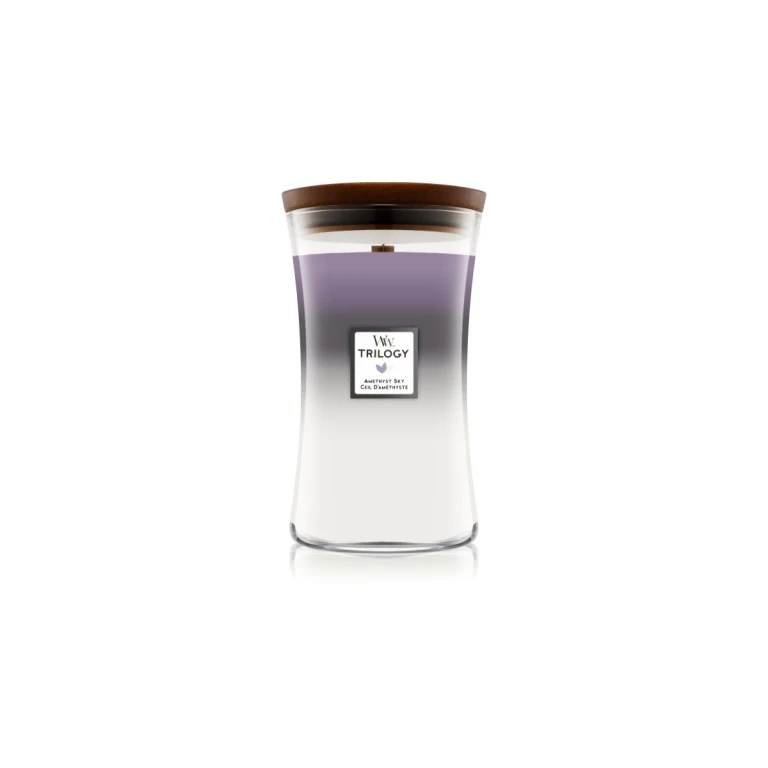 Trilogy Amethyst Sky Scented Candle with Wooden Wick 609.5g