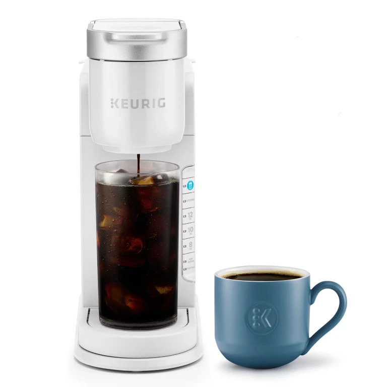 K-Iced Single Serve Coffee Maker- White:- White