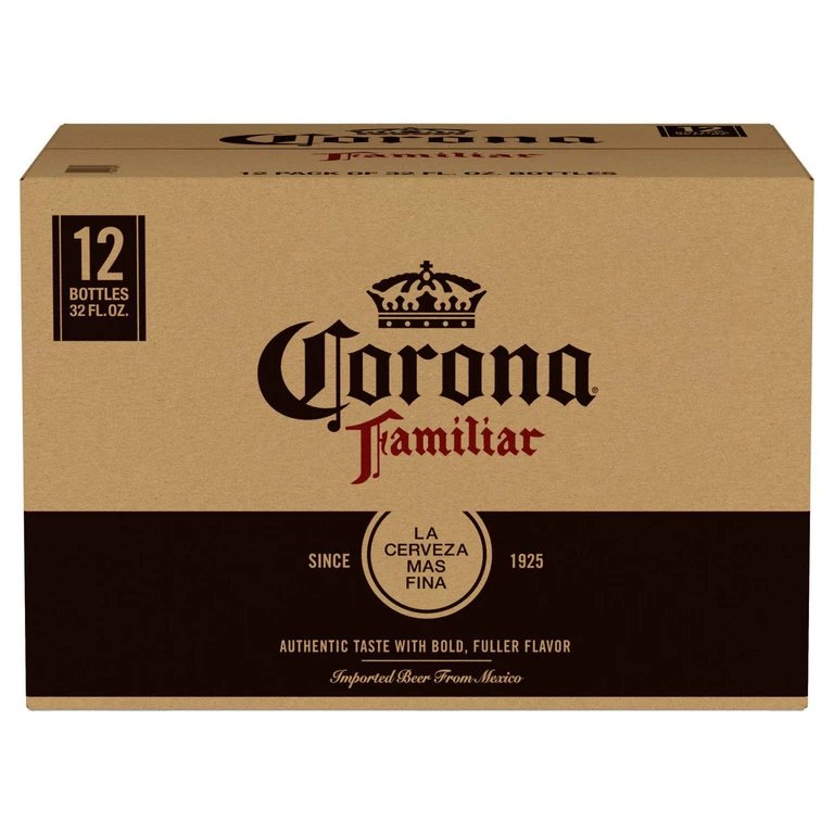 Familiar Mexican Lager Beer, 32 fl. oz. bottle, 12 pk.
